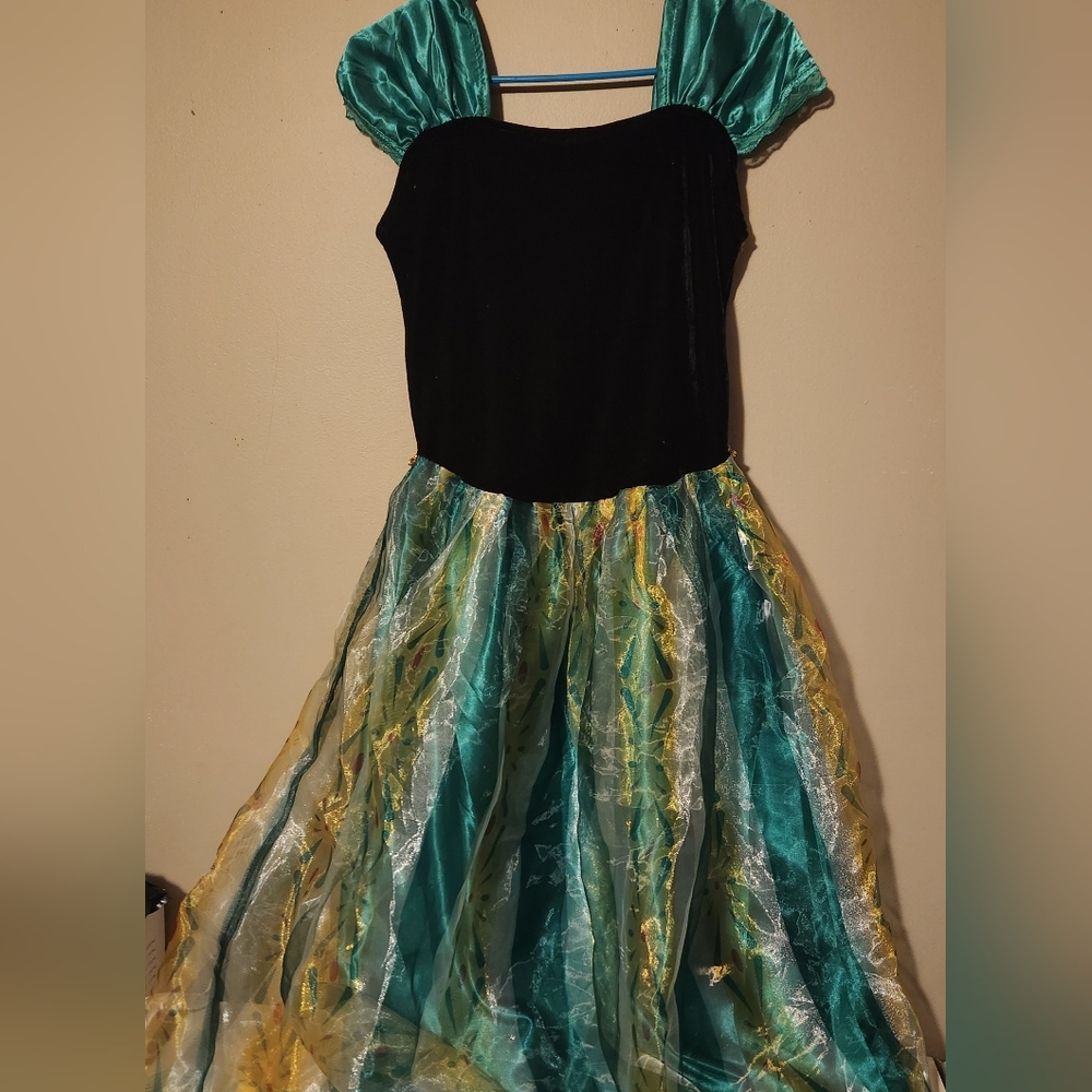 Frozen Princess Anna Dress Adult Size XS - Picture 2 of 4